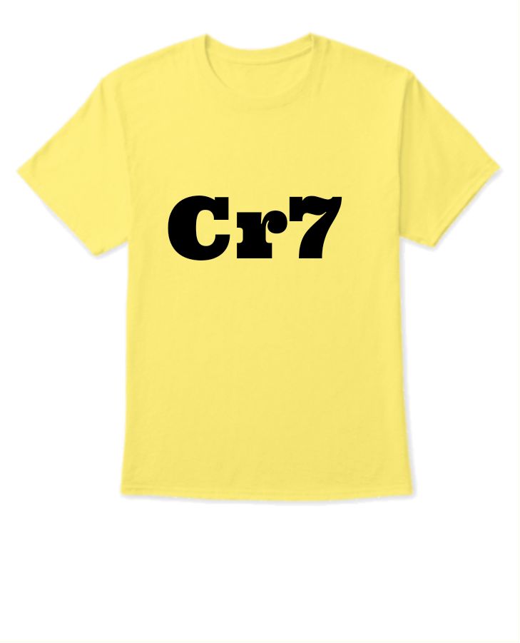 T-shirt cr7 - Front