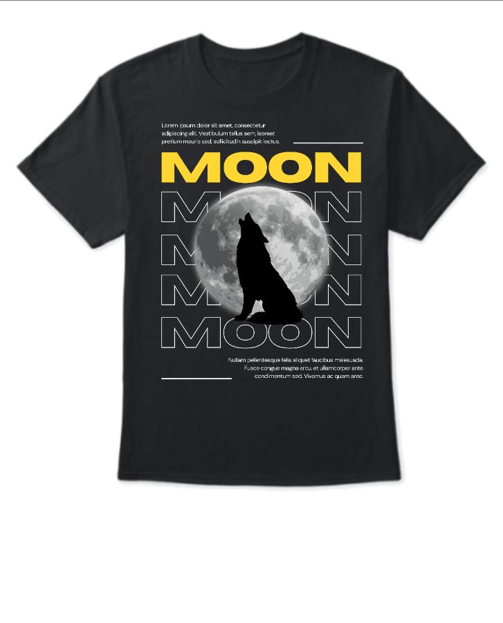 Crying wolf T-shirt - Front