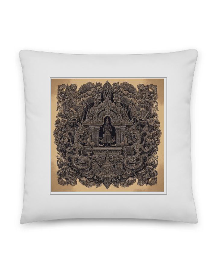 Cultural view pillow - Front