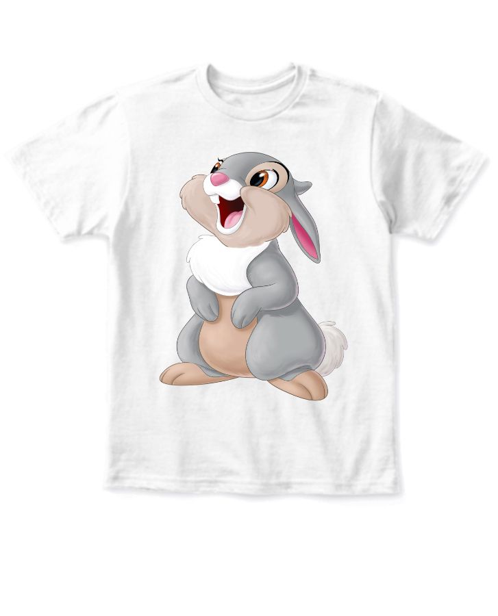 Cute Bunny Kids T-Shirt - Front