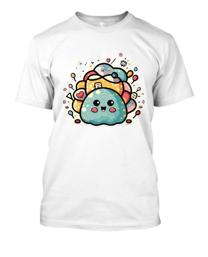 Cute Cartoon Sushi Tshirt - Front