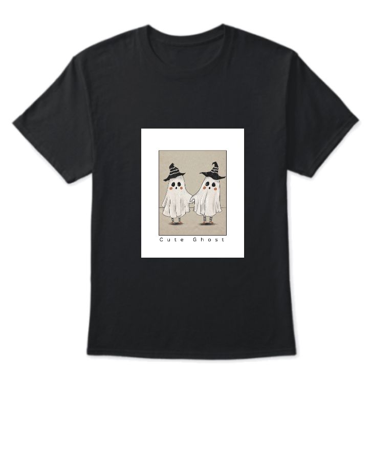 Cute Ghost T-shirt  - Front