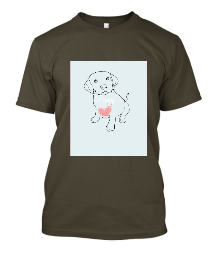 Cute Puppy Love  - Front