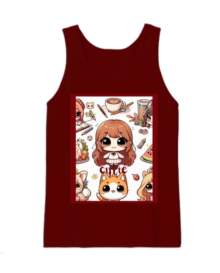 Cute T-shirt with cute cartoon - Front