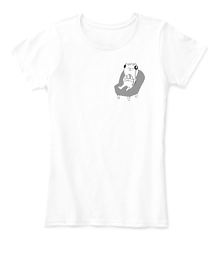 Cute cat design - Front