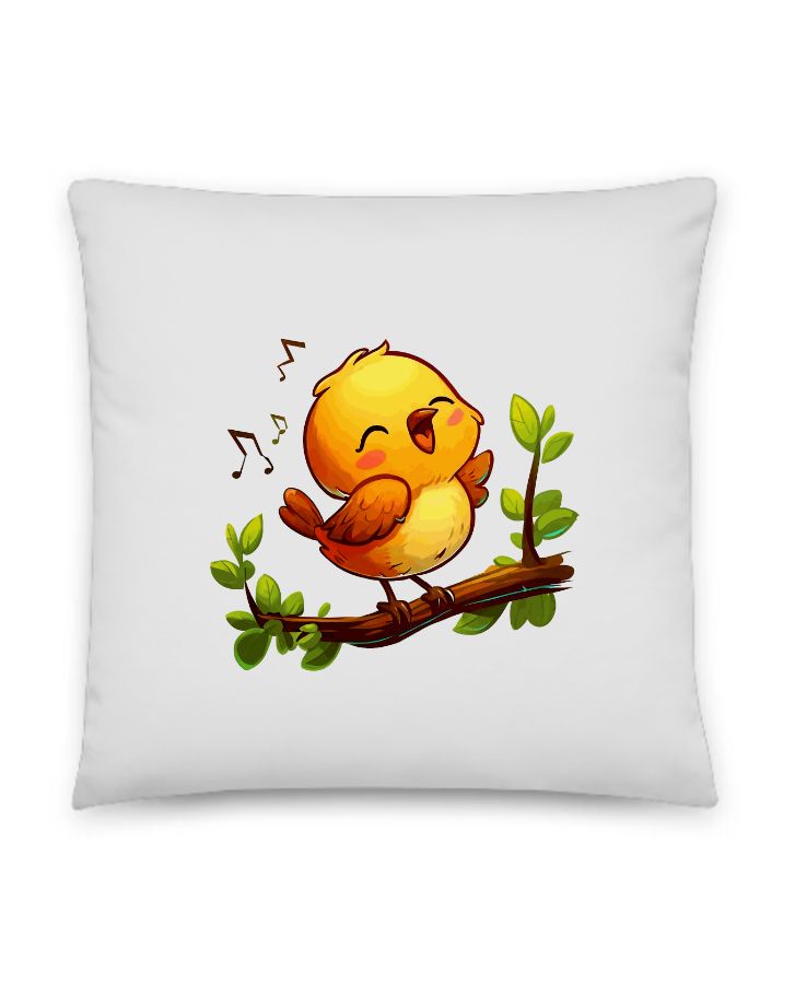Cute Throw Pillow - Front