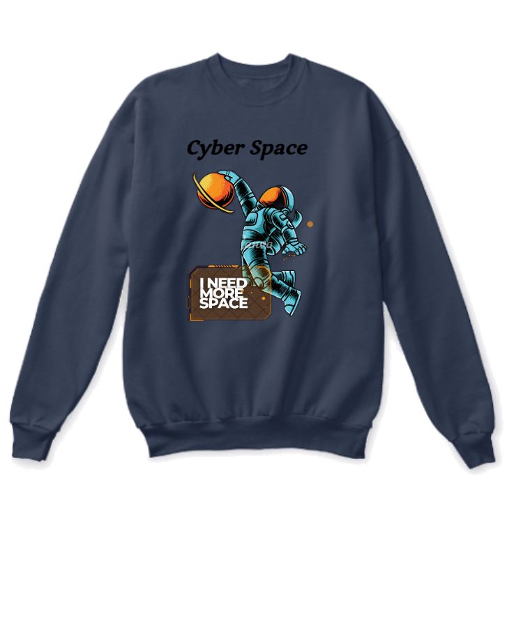 Cyber Space sweatshirt  - Front