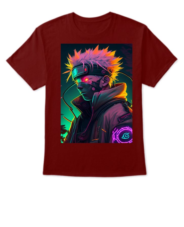 Cyberpunk Naruto Half Sleeve t-shirt - Front