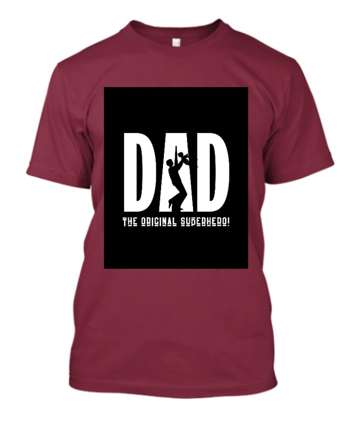 DAD SUPERHERO SHIRT - Front