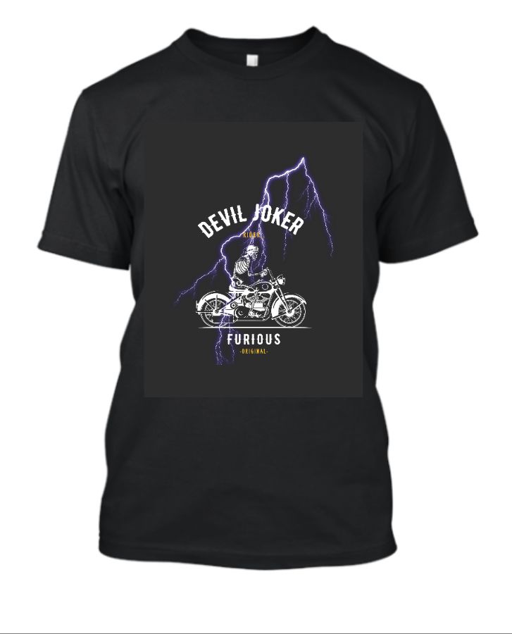 DEVIL RIDER T-SHIRT - Front