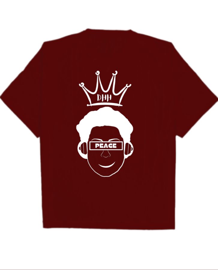 DHH Crown | Oversized T-Shirt - Front