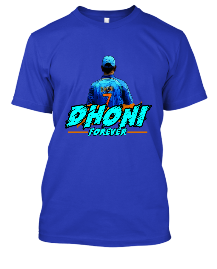 DHONI FOREVER | Fanmade T-shirt | Limited Edition - Front