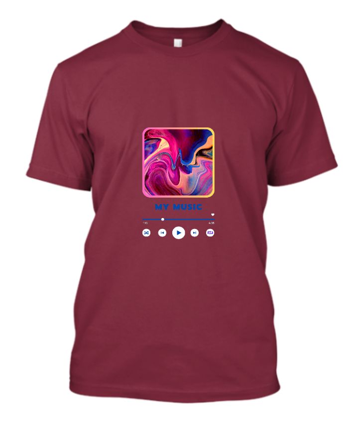 MUSIC T SHIRT - Front