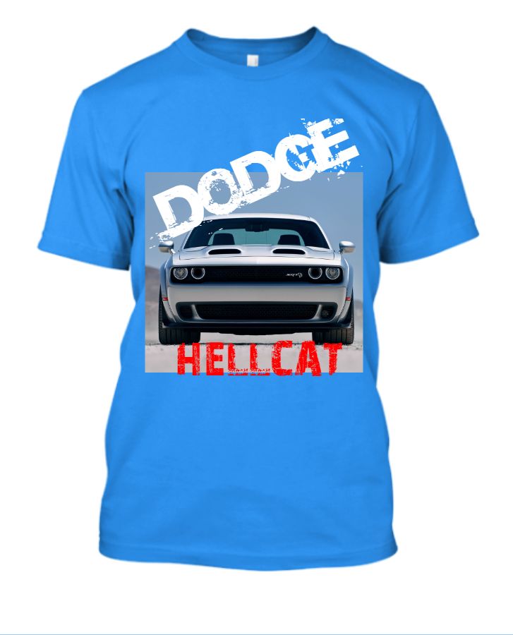DODGE HELLCAT half sleeve shirt - Front