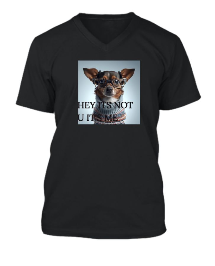 DOG FACE PRINTED HALF SLEEVE TSHIRT FOR MEN - Front