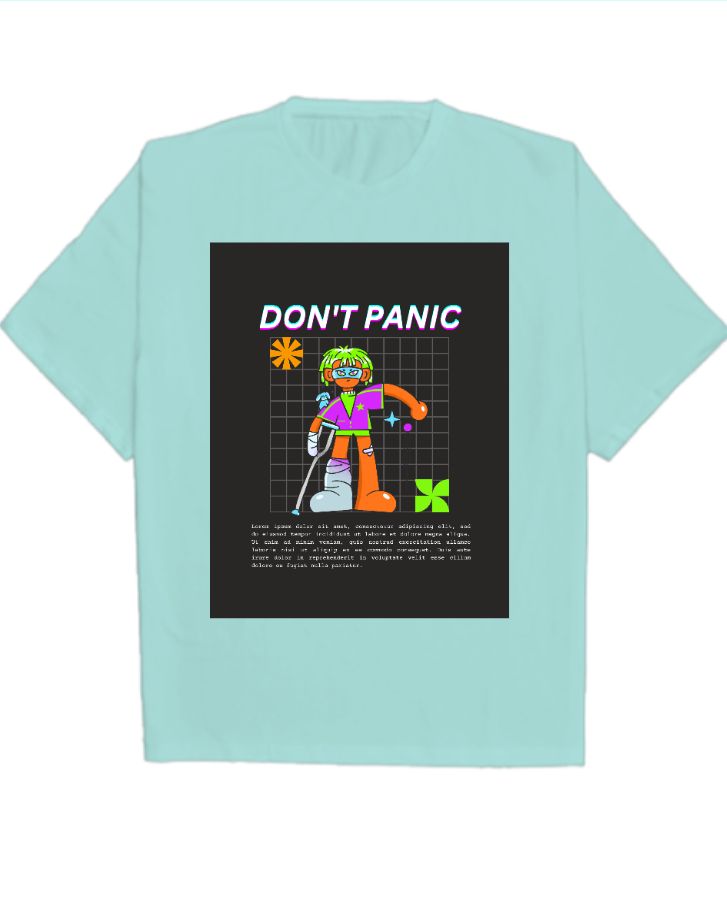 DON'T PANIC.   - Front