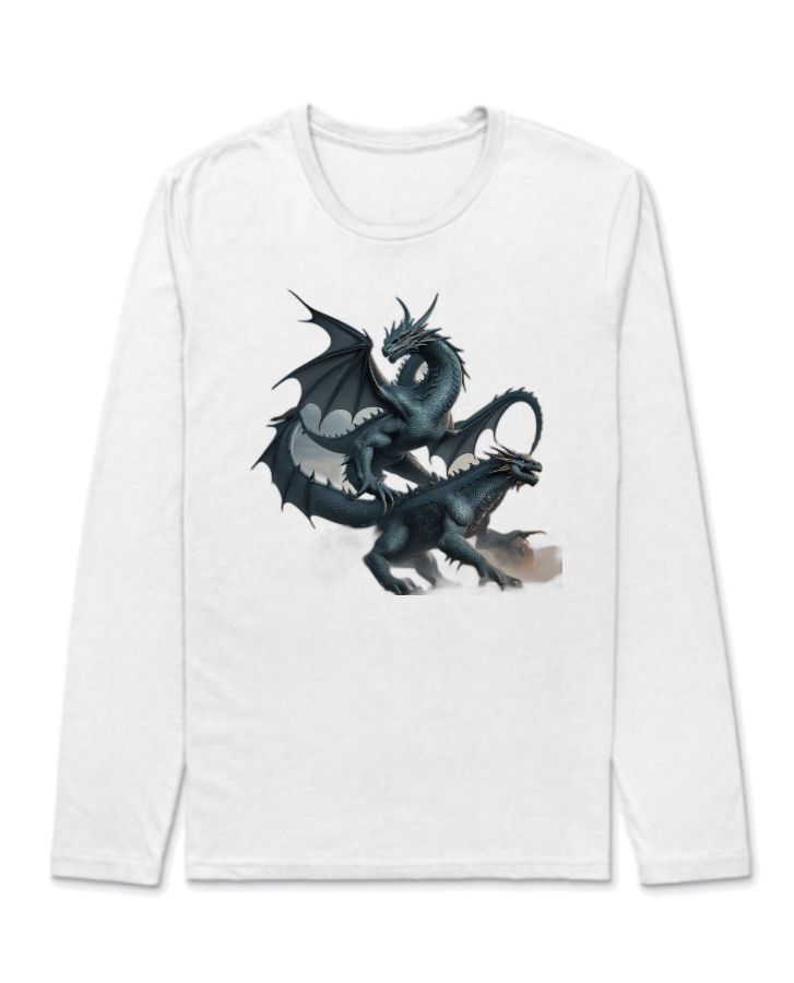DRAGON FULL SLEEVE T SHIRT    - Front