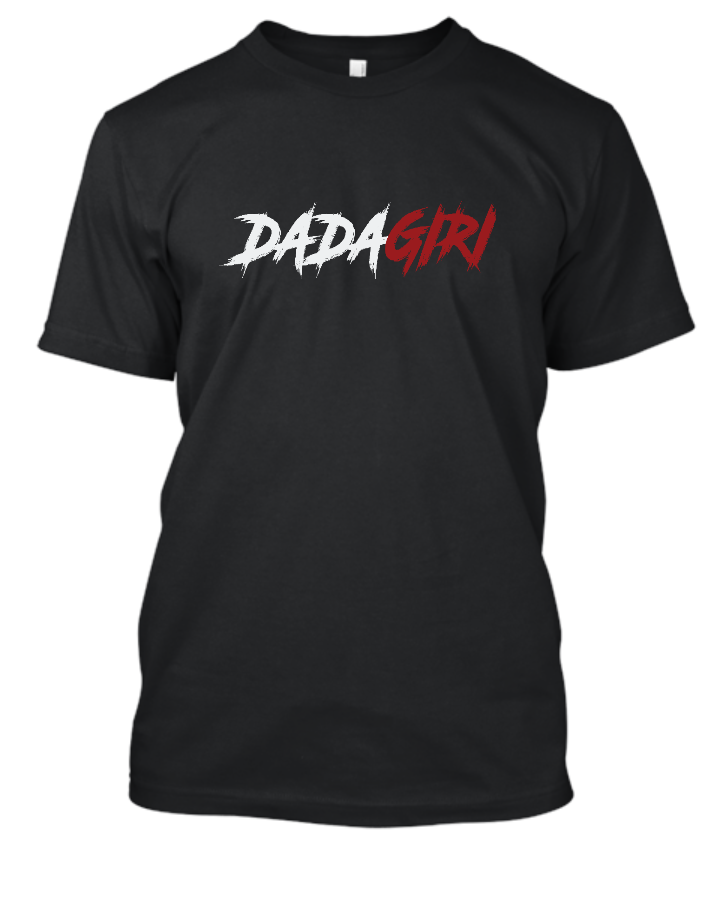 Dadagiri Black T-Shirt - Front