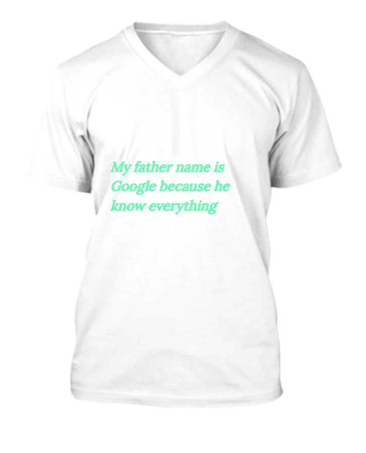 v-neck t-shirt - Front