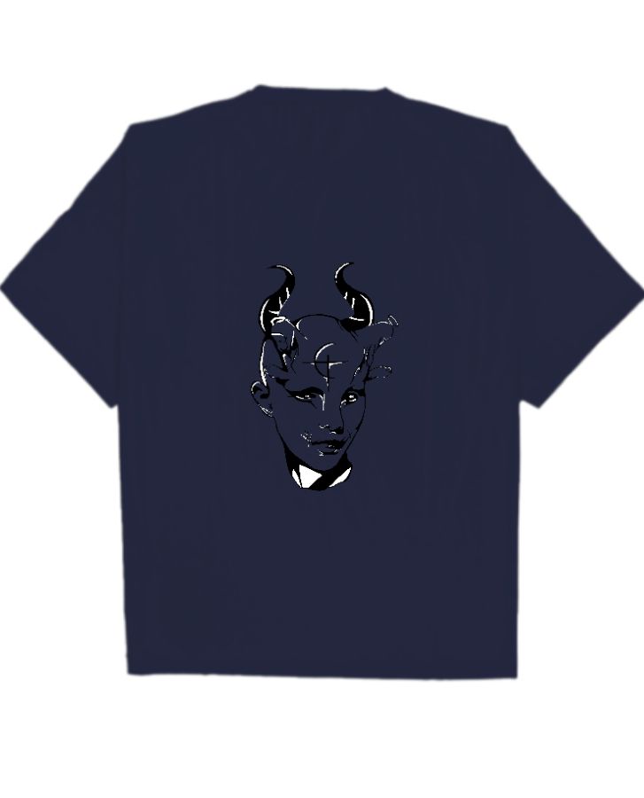 Death Life Oversized T-Shirt  - Front