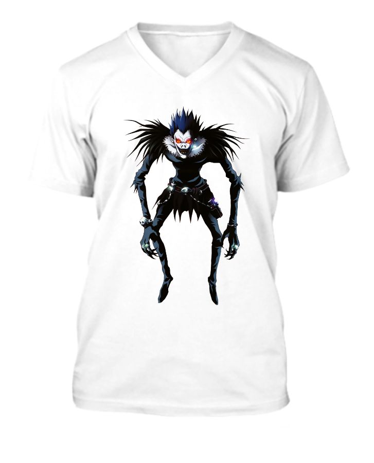 Death Note Ryuk Shinigami V-neck T-shirt  - Front