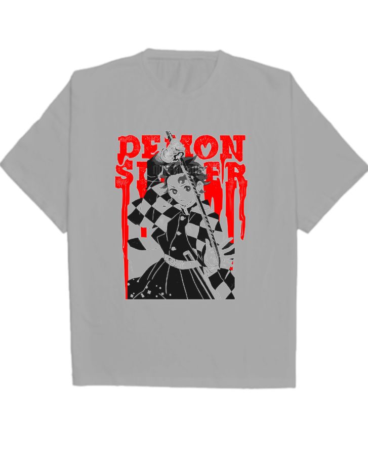 Demon Slayer Printed T-Shirt | StickerwayOffcial*Kayerio - Front