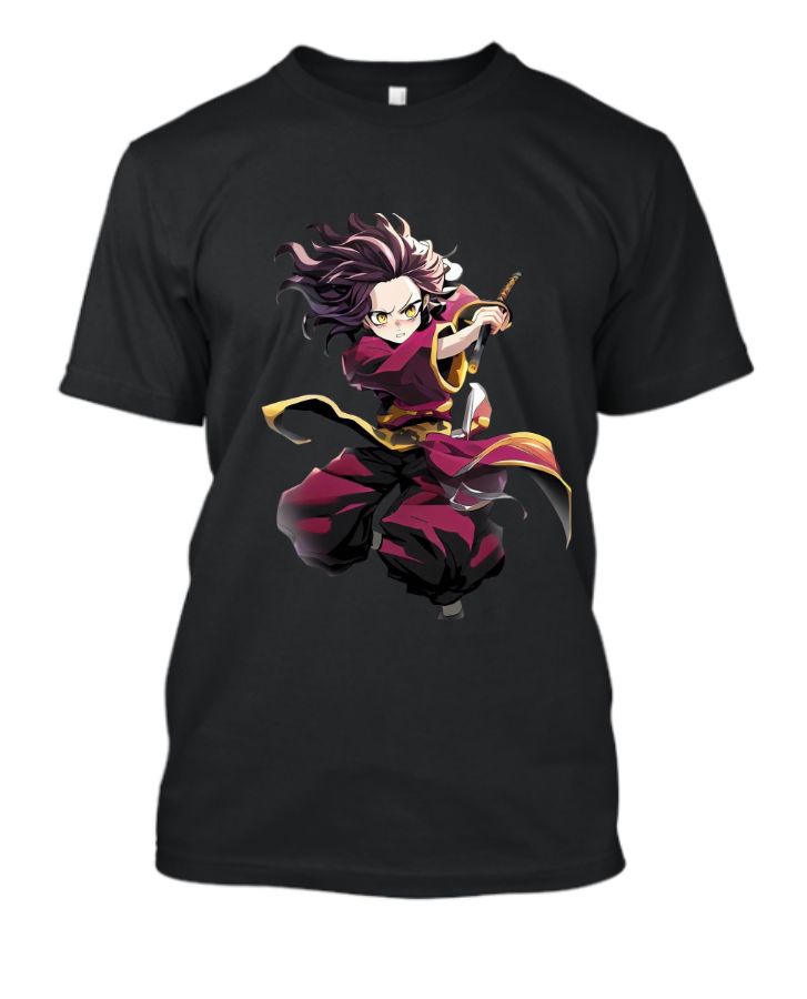 Demon Slayer T-shirts Black - Front