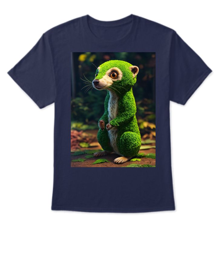 Desert Dweller: Meerkat-Inspired T-Shirt Designs - Front