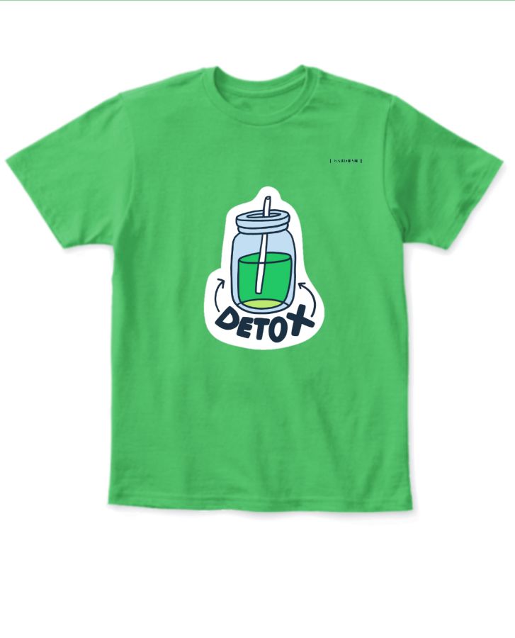 Detox | Kid's Half Sleeve T-Shirt - Front