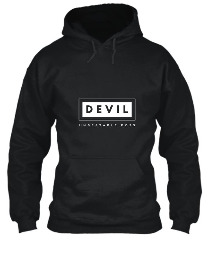Devil boss hoodie - Front