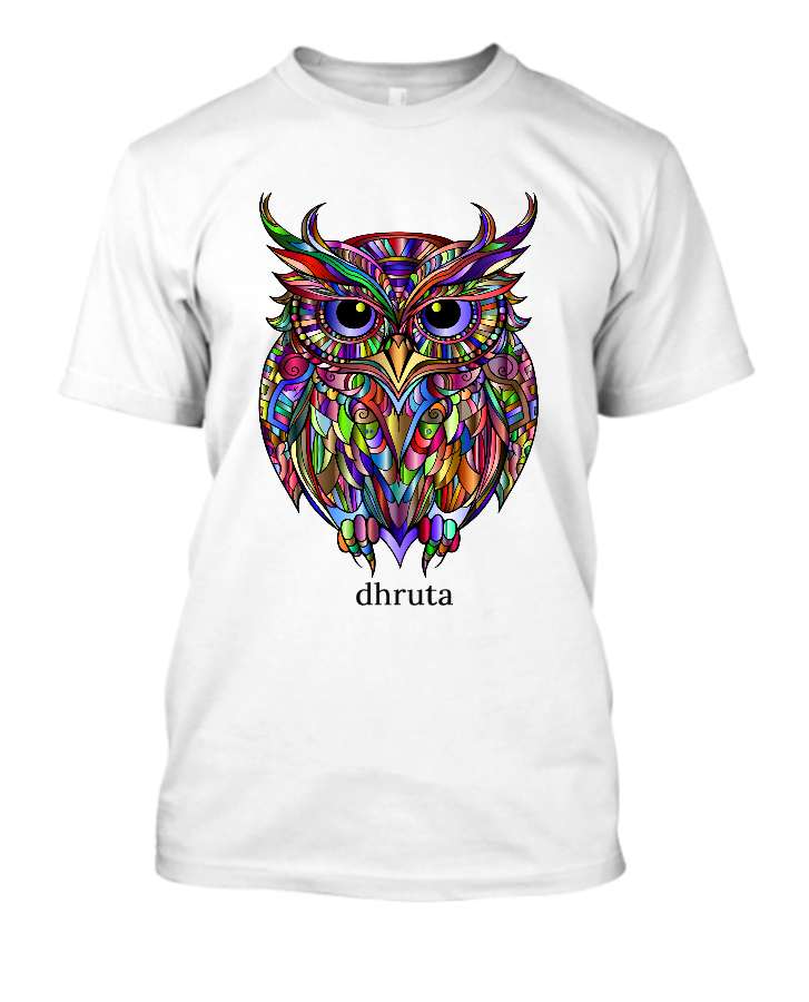 Dhruta Round Neck T-Shirt - Front