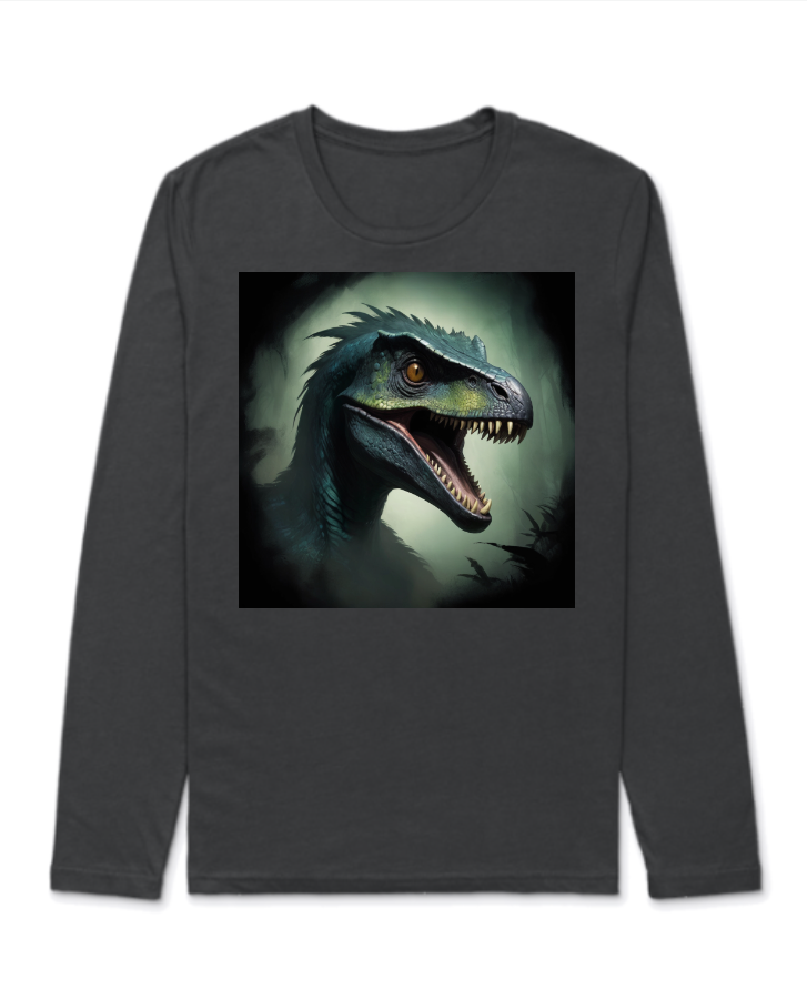 Dino Dynasty Reverie - full sleeve Tee - Front