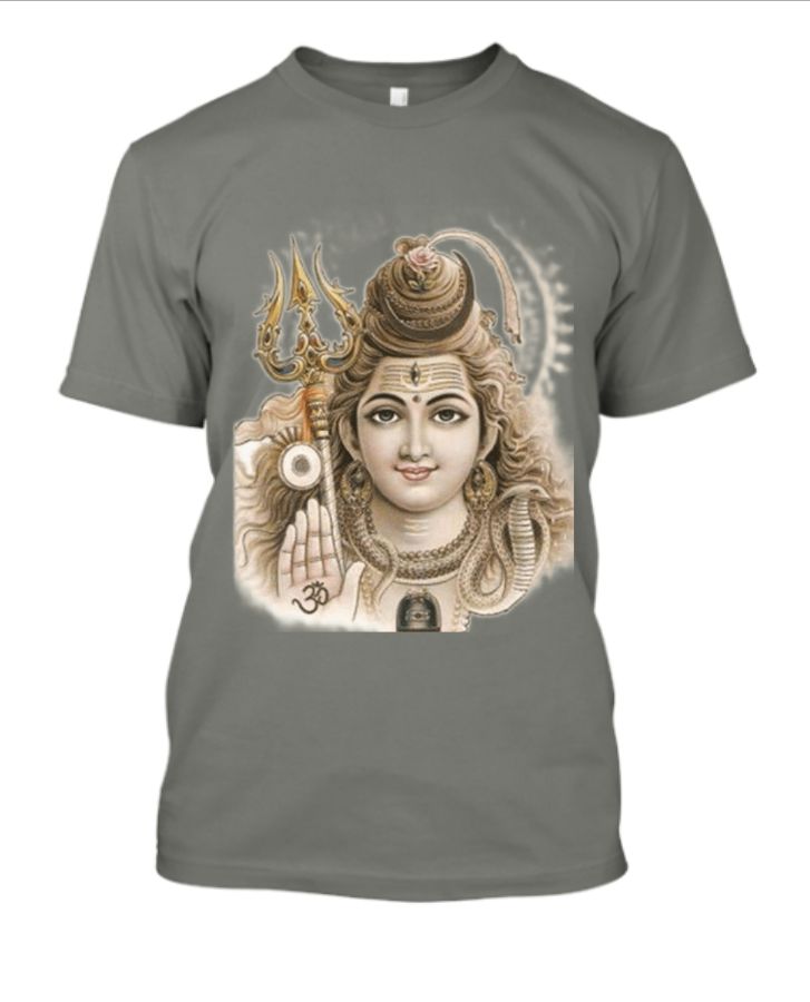 Divine Majesty: Lord Shiva Printed T-Shirts | Explore Our Spiritual Collection - Front