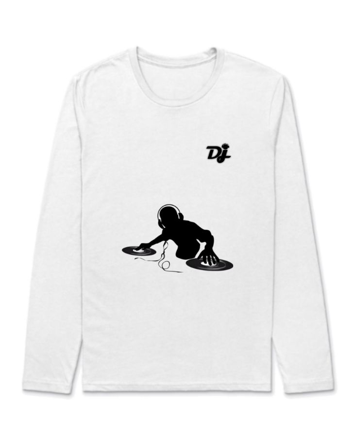 Dj t shirt full sleeve - Front
