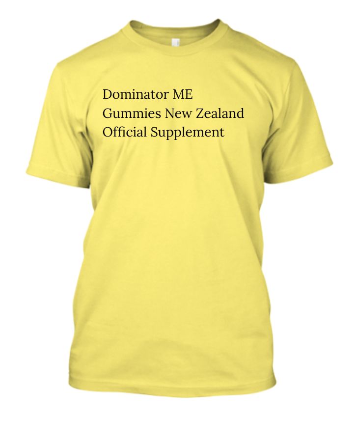 Dominator ME Gummies New Zealand Official Supplement - Front