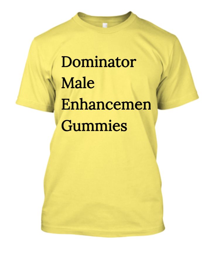 Dominator Male Enhancement Gummies - Front