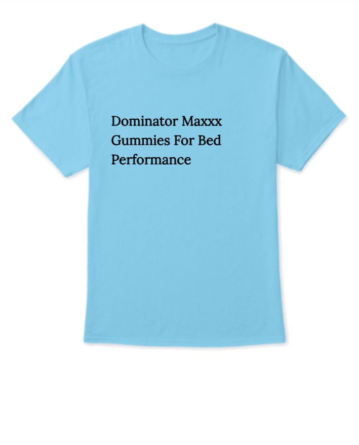 Dominator Maxxx Gummies For Bed Performance - Front