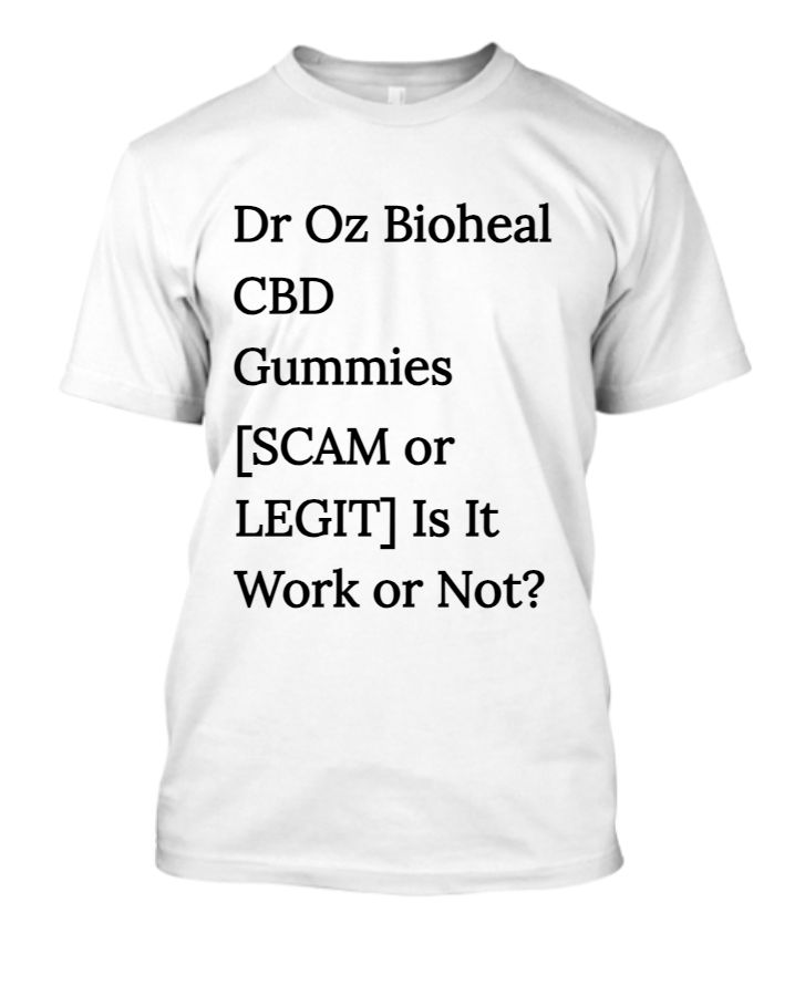 Dr Oz Bioheal CBD Gummies [SCAM or LEGIT] Is It Work or Not? - Front
