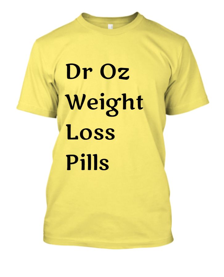 Dr Oz Weight Loss Pills  - Front