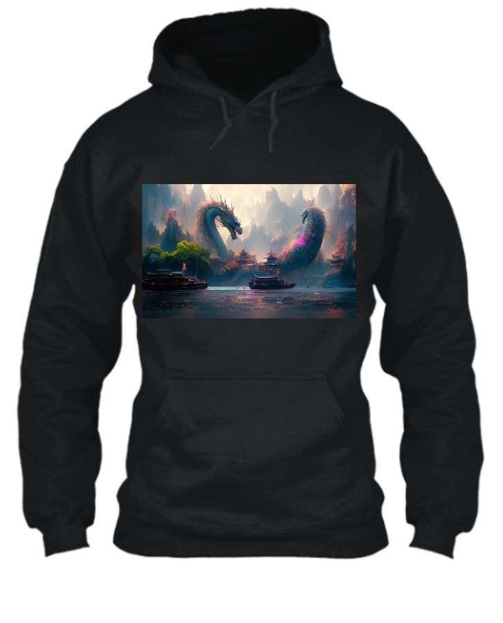 Dragon hoodie - Front