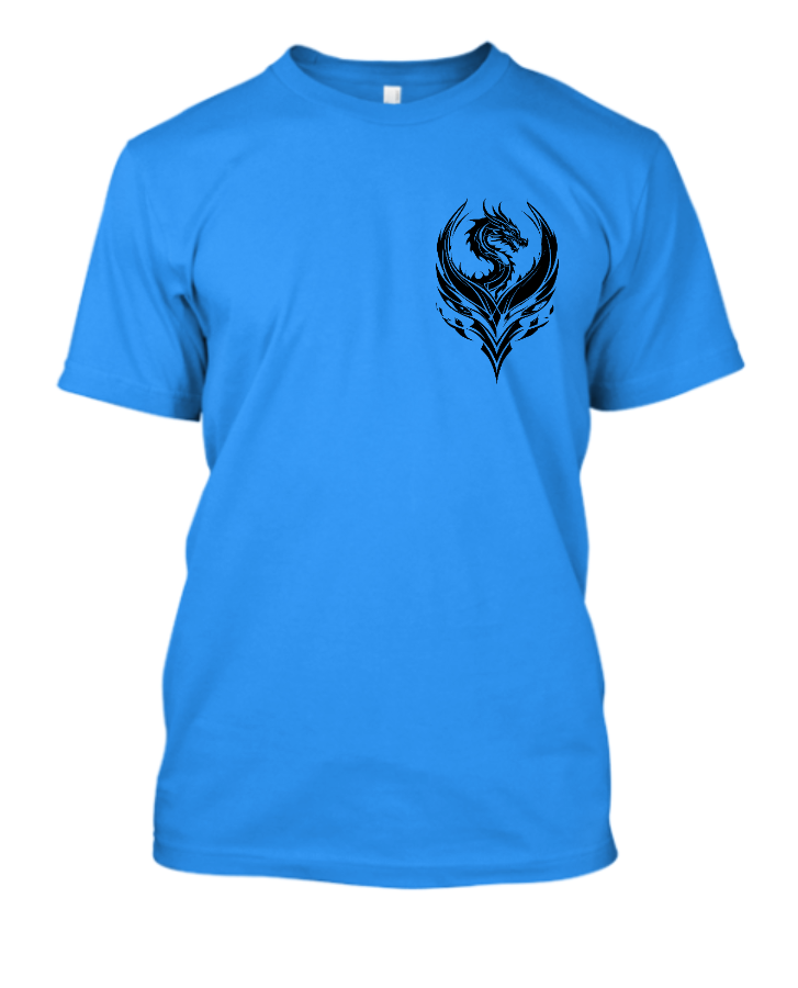 Dragon logo t shirt  - Front