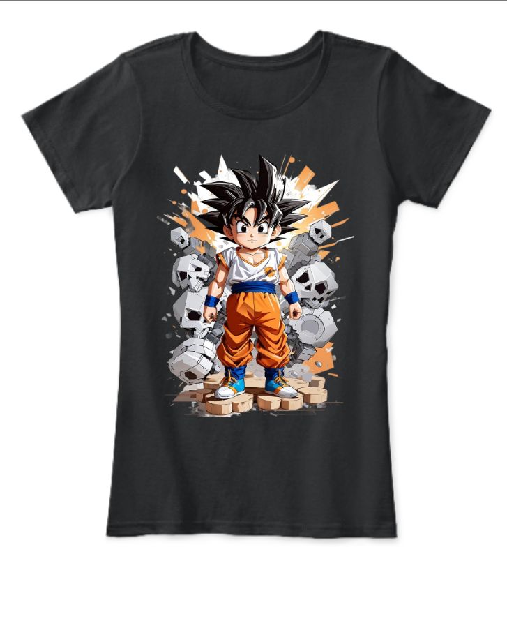 Dragonball-goku-women's t-shirt - Front