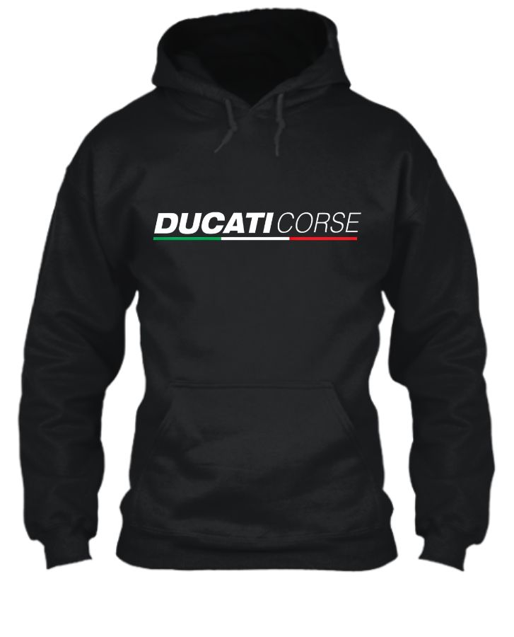 Ducati : Premium Unisex Hoodie for All Seasons - Front