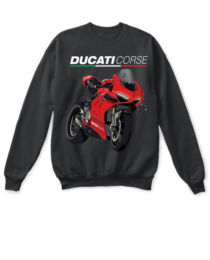 Ducaticross Unisex Sweatshirt - Your Wardrobe Essentia - Front