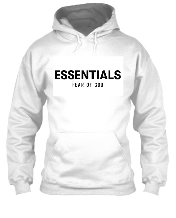 ESSENTIALS | HOODIE | PREMIUM QUALITY | BRANDED CLOTH | SMWSTORE295 - Front