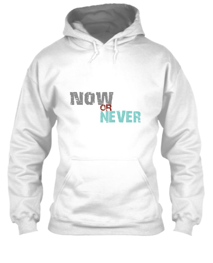 EVERY DAY GYM HOODIE NOW OR NEVER - Front