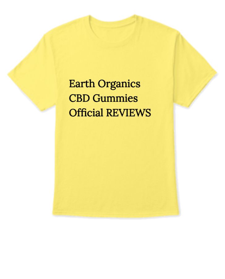 Earth Organics CBD Gummies Official REVIEWS - Front