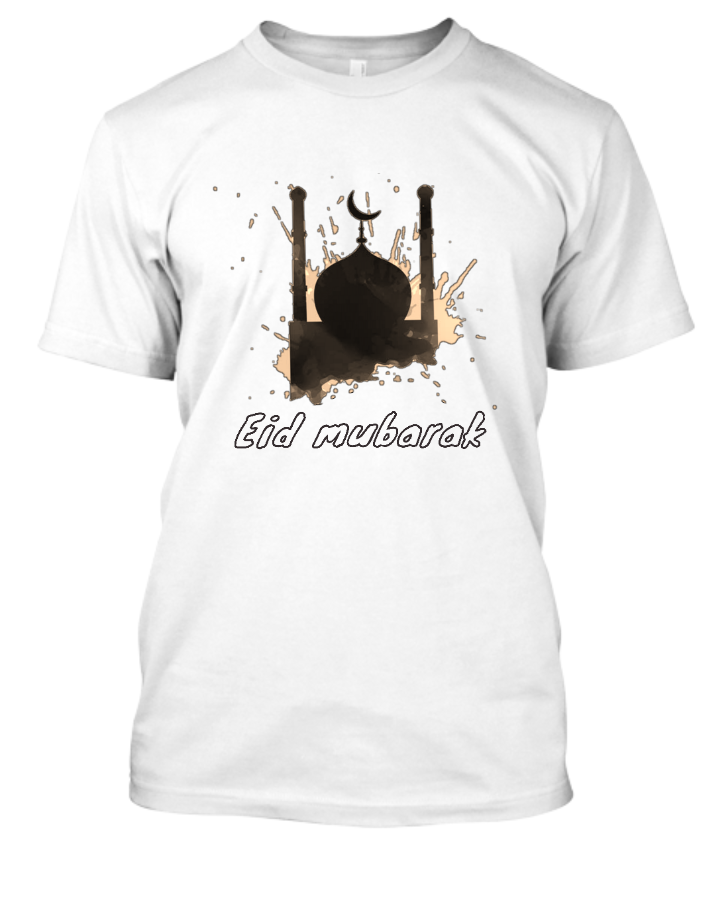 Eid mubarak tshirt  - Front