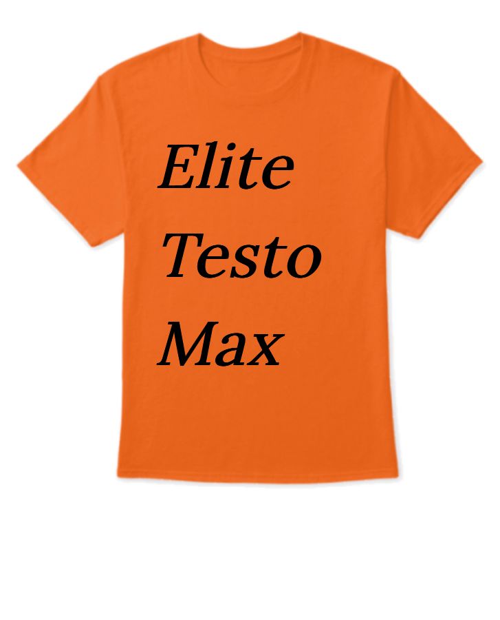 Elite Testo Max - Front