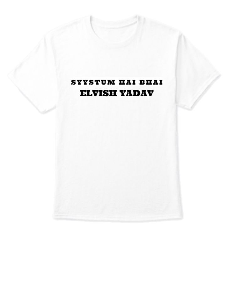 Elvish Yadav Tshirt - Front